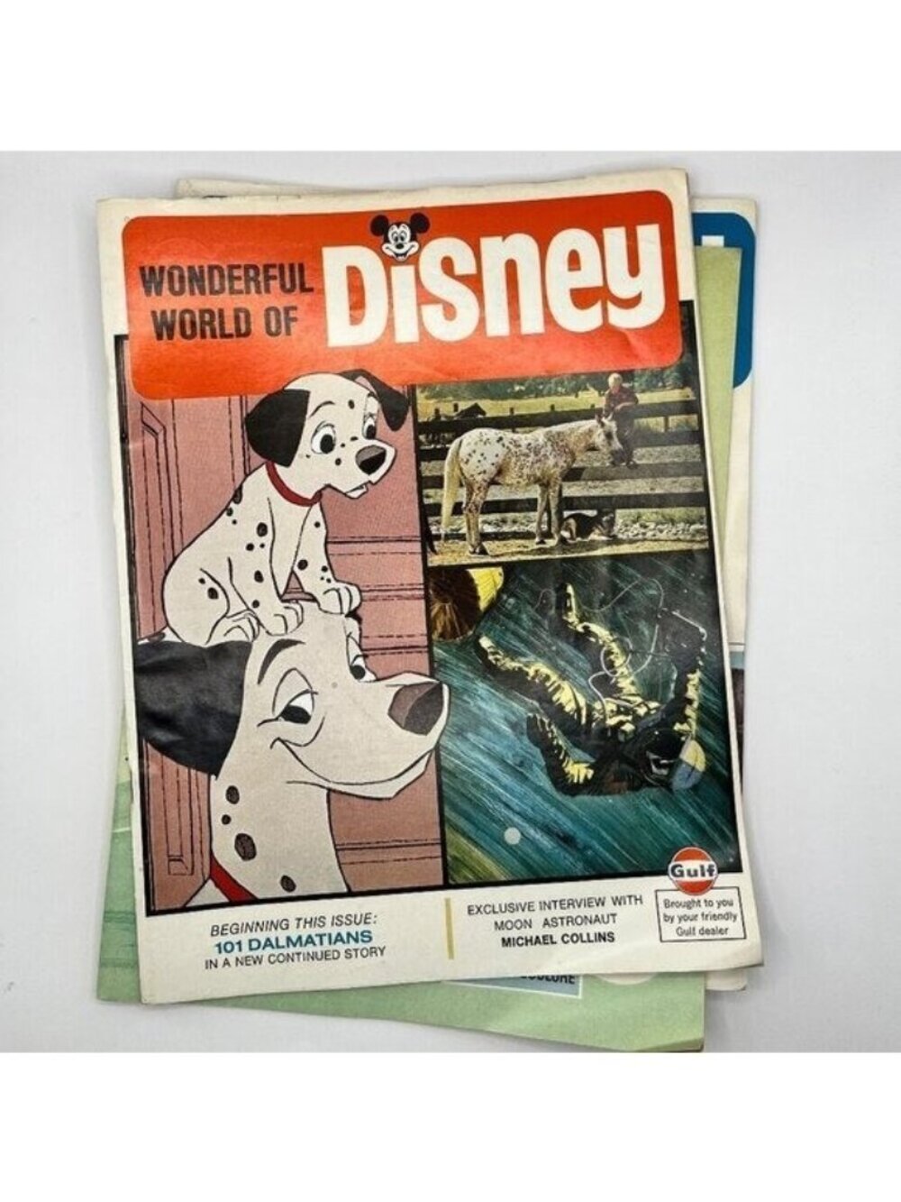 Vintage Disney Magazine Lot - 3 Issues from 1969-1970s - Rare Collectible Disney